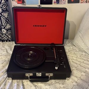 Crosley Record player compatible with bluetooth right from your phone!